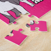 可愛いビーグル犬はサンダーを育てる_Cove ジグソーパズル (側面)