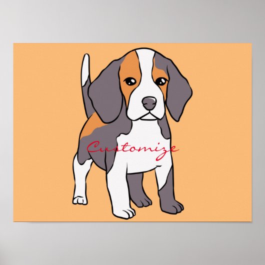 可愛いビーグル犬はサンダーを育てる_Cove ポスター (正面)