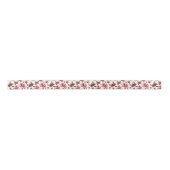 可愛いビーチカニ模様タイルパーティーリボン サテンリボン (正面)