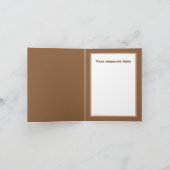 可愛いビーチスロッスアド文字 カード (内部)