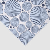 可愛いビーチブルーシーシェルパターンパーティー組織 薄葉紙 (詳細)