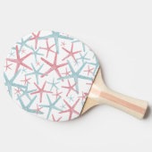 可愛いビーチ柄 卓球ラケット (横)