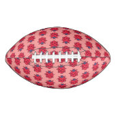 可愛いピクセルのラディバグ虫装飾用クッション アメリカンフットボール (正面)