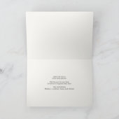 可愛いピックボールSanta Redクリスマスフォト シーズンカード (内部)