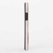 可愛いピンクののぞきーとブーのフラミンゴ写真モノグラム Case-Mate iPhoneケース (裏面/右)