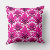 可愛いピンクのタイル模様 クッション (裏面)