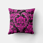 可愛いピンクのタイル模様 クッション (裏面)