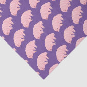 可愛いピンクのタディグレード水クマの漫画 薄葉紙 (詳細)