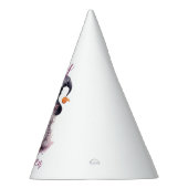 可愛いピンクのハロウィーン誕生日パーティキッテンカボチャ パーティーハット (右)