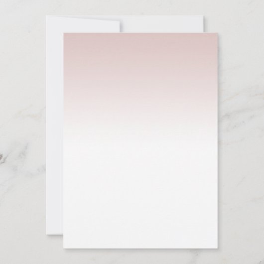 可愛いピンクのバルーン私たちは赤ちゃんシャワーを待つことができる 招待状 (裏面)