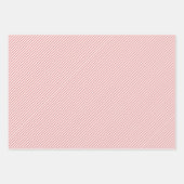 可愛いピンクのフラミンゴのヤシ葉の木の水色 ラッピングペーパーシート (正面3)