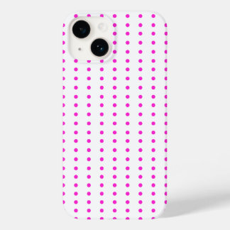 可愛いピンクの水玉iPhone 14ケース Case-Mate iPhone 14ケース