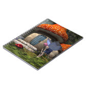 可愛いピンクの髪の妖精がレディバグに出会う ノートブック (左側)