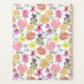 可愛いピンクむしろビー読の本好き プランナー手帳 (裏面)