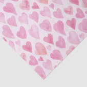 可愛いピンクバレンタインデラブパターン 薄葉紙 (詳細)