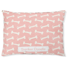 可愛いピンクプリンセスドッグボーンペットアウトドアドッグベッド