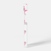 可愛いピンクボウフォンケース – コケットソフトガールエスト iPhoneケース (左側面)