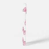 可愛いピンクボウフォンケース – コケットソフトガールエスト iPhoneケース (右側面)