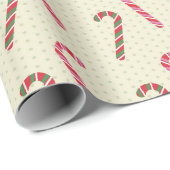 可愛いピンク数々の色のキャンディ ラッピングペーパー (ロールコーナー)