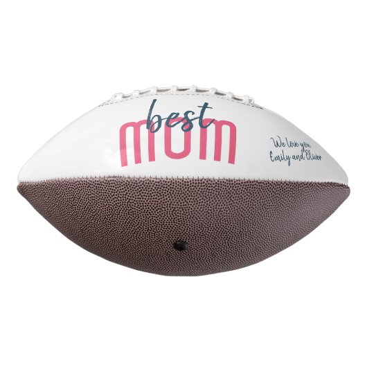 可愛いピンク最高ののハートお母さんの日 アメリカンフットボール (回転270)