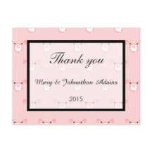 可愛いピンク豚顔パターンおもしろい結婚の有難うござう