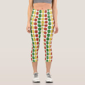 可愛いピーマン唐辛子カプシウムトリオ歌唱漫画 カプリレギンス (正面)