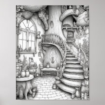 可愛いファンタジーインテリア大人の色