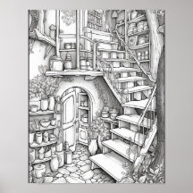 可愛いファンタジーインテリア大人の色