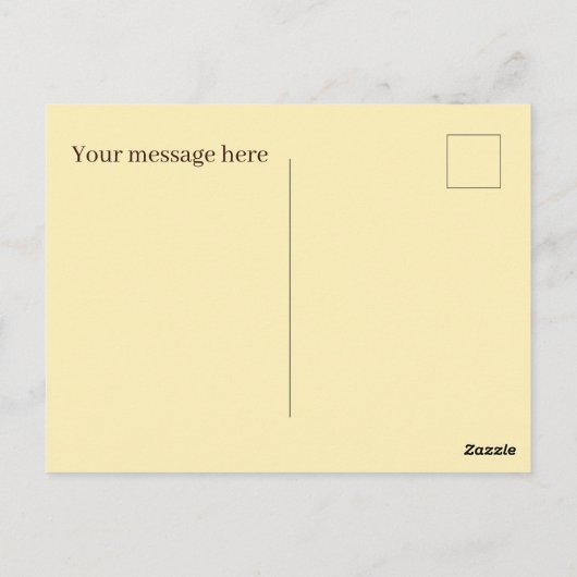 可愛いファーム新鮮なハニーにメッセージベンダーを追加 ポストカード (裏面)