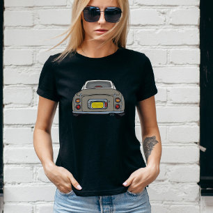 可愛いフィガロ車トパーズミスト版女子Tシャツ Tシャツ