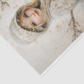 可愛いフェアブロンドガール，パステルフローラCA8デクページ 薄葉紙 (詳細)