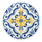 可愛いフェイクポルトガル語 セラミックノブ (正面)