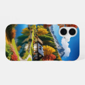 可愛いフェイル+デザインのiPhone壁紙アイデア iPhone 16ケース (裏面横)