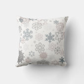 可愛いフェスティバルアイチクルモノクロクリーム/トープ クッション (裏面)