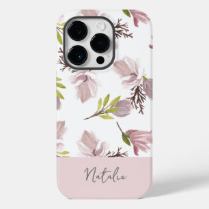 可愛いフェミニンパーソナライズされたフローラモダン Case-Mate iPhone 14 PROケース