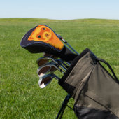 可愛いフェレット・アート・フェレット・ママ名 ゴルフヘッドカバー (インサイチュ)