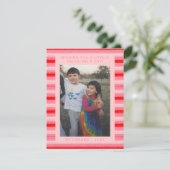 可愛いフォトバレンタインデー シーズンカード (スタンド正面)