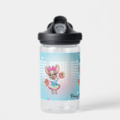 可愛いフカラフルレンチェ愛唱学校スピリット ウォーターボトル (正面)