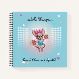 可愛いフカラフルレンチェ愛唱学校スピリット ノートブック