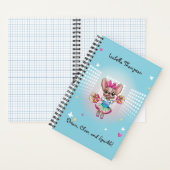 可愛いフカラフルレンチェ愛唱学校スピリット ノートブック (内側)