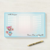 可愛いフカラフルレンチェ愛唱学校スピリット ポストイット (デスク)