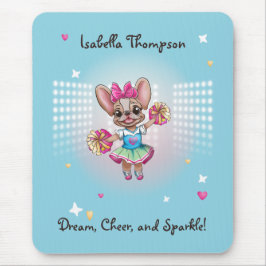 可愛いフカラフルレンチェ愛唱学校スピリット マウスパッド