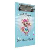可愛いフカラフルレンチェ愛唱学校スピリット ミニクリップボード (アングル)