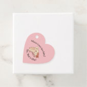 可愛いフクロウ愛してるベビー?赤ちゃんシャワー フェイバータグ (インサイチュ)