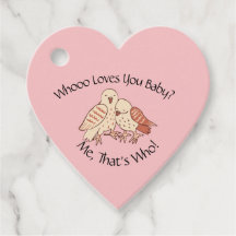 可愛いフクロウ愛してるベビー?赤ちゃんシャワー