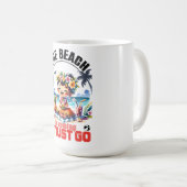 可愛いフラガールサマー来は行かなければならない – トロピック コーヒーマグカップ (正面右)