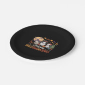 可愛いフラミンゴ感謝私はトルコではない！おもしろい ペーパープレート (アングル)