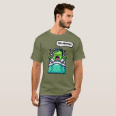 可愛いフランケンシュタイン怪物 Tシャツ (正面フル)