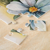 可愛いフランスのブルドッグフローラ子犬 ジグソーパズル (側面)