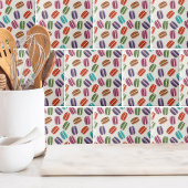 可愛いフランスのマカロン タイル